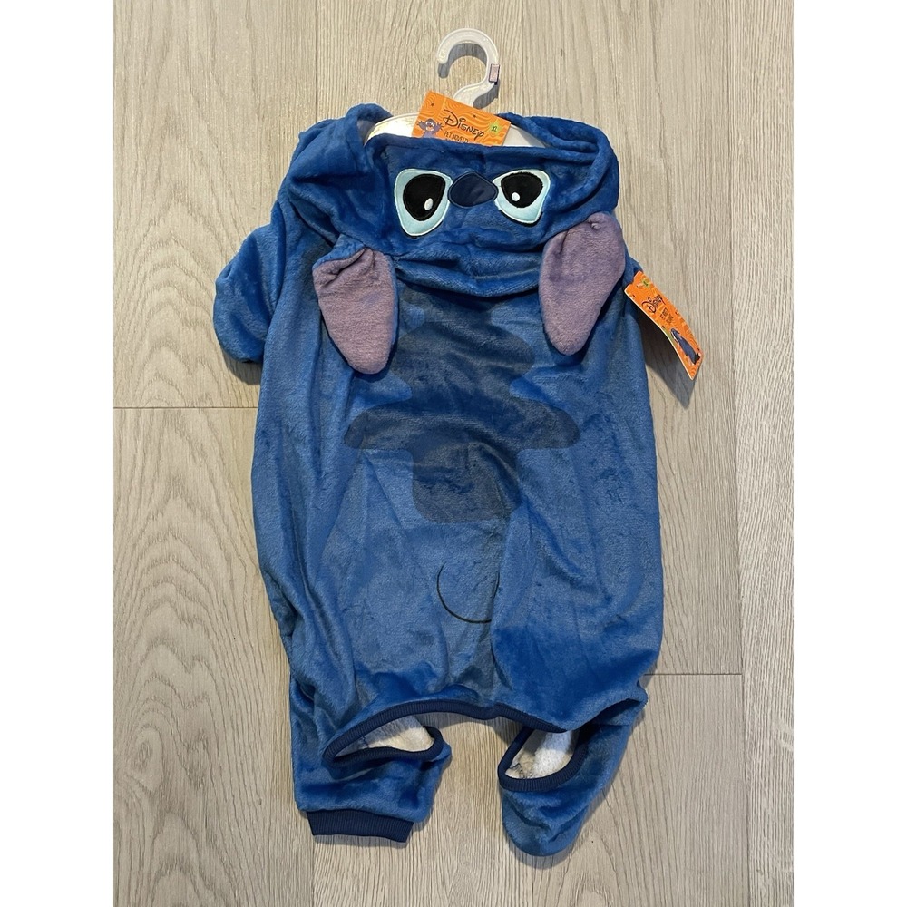 NEW Disney Halloween Dog Costume Pet Novelty Pajamas - Fluffy - Stitch - Size XL